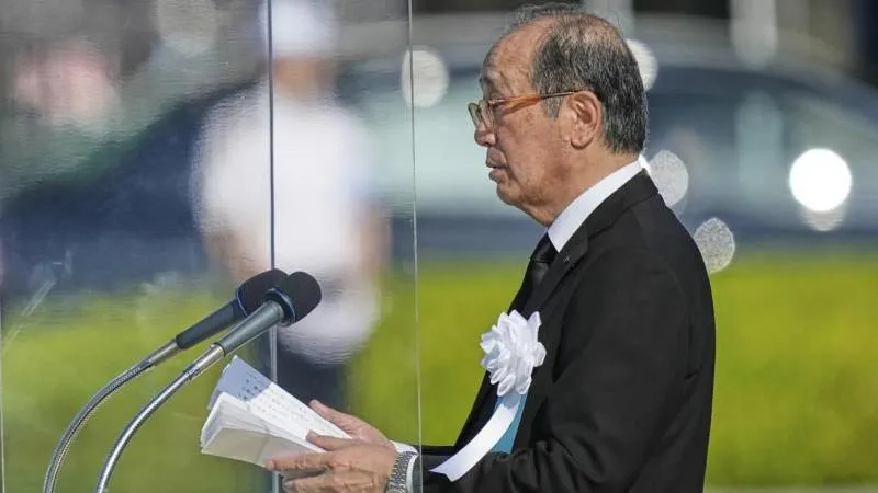 Hiroshima-Bürgermeister kritisiert Russland am Jahrestag — verschweigt die US-Atombombe
