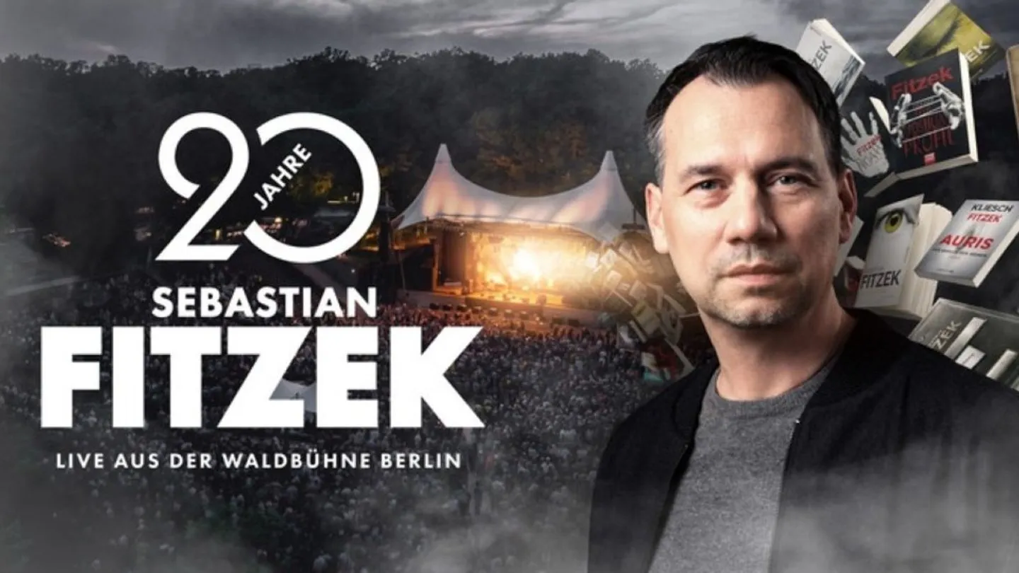 Sebastian Fitzek feiert Autorenjubiläum — große Show aus der Waldbühne live bei RTL+