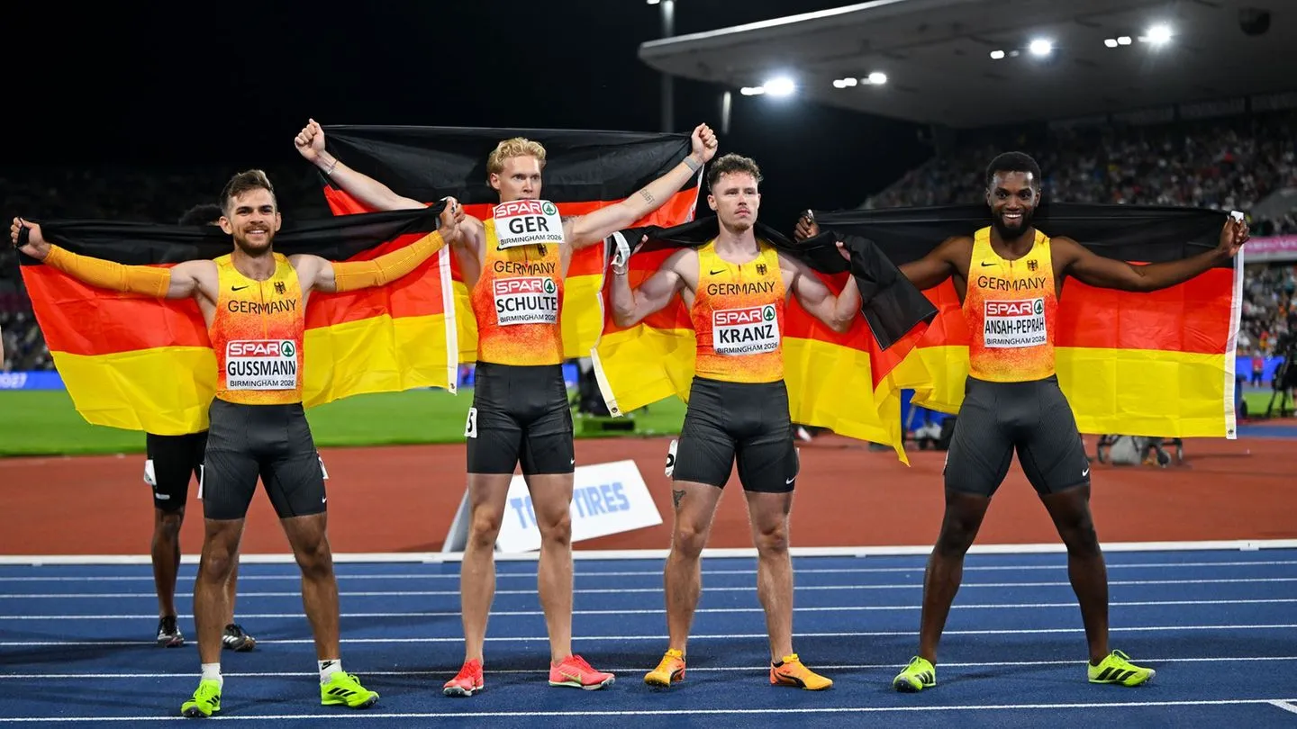 Leichtathletik: Auch ohne Ansah läuft Deutschland zu EM-Silber — stolze Leistung trotz Widrigkeiten