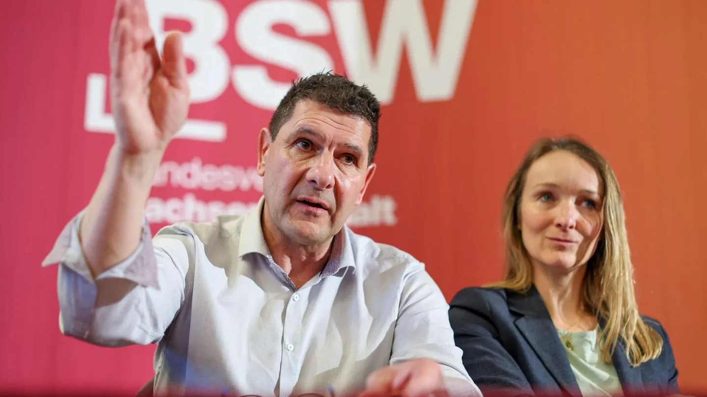 Wahlen in Sachsen-Anhalt: Mit diesem schlagkräftigen Duo will das BSW anpacken