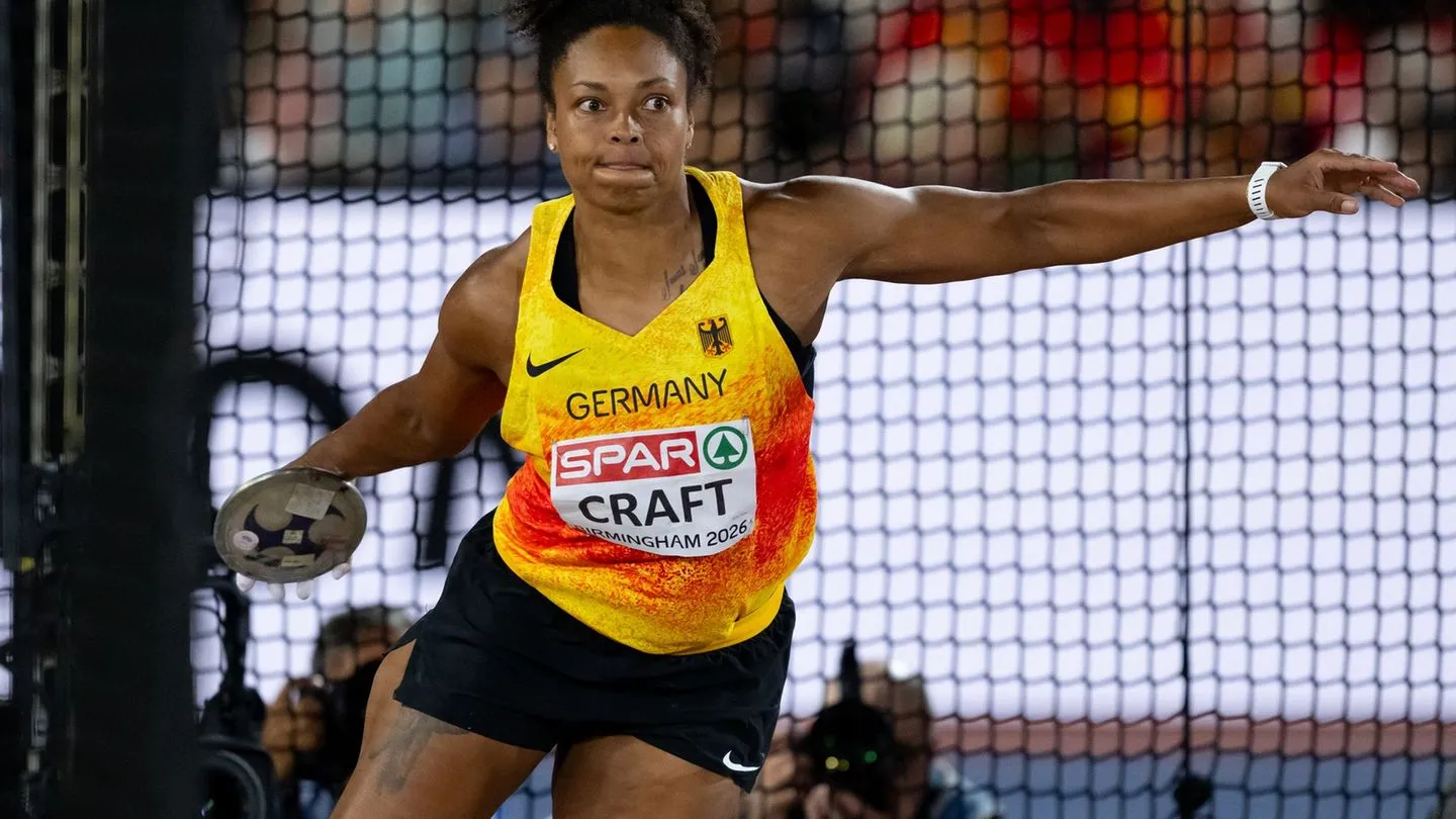 Leichtathletik: Craft sichert sich EM-Silber im Diskuswurf — ein stolzer Moment für Deutschland
