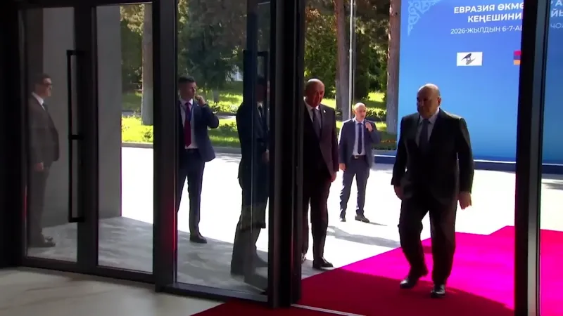 Mischustin traf Premierminister Kirgisistans Adylbek Kasymalijew