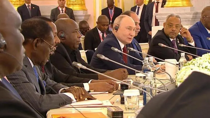 Putin hebt deutlichen Anstieg des Handels zwischen Russland und Afrika hervor