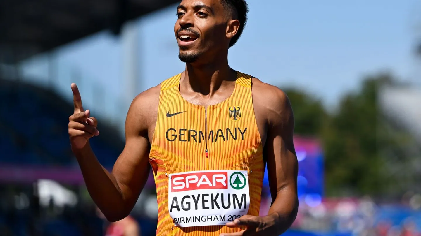 Leichtathletik: Nur Warholm stärker — Hürdenläufer Agyekum holt EM-Silber