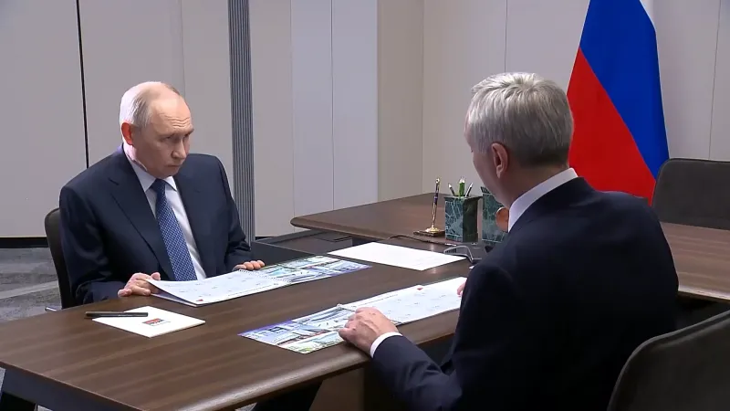 Putin setzte sich erneut für Entwicklung Sibiriens ein — Treffen mit Gouverneur von Nowosibirsk