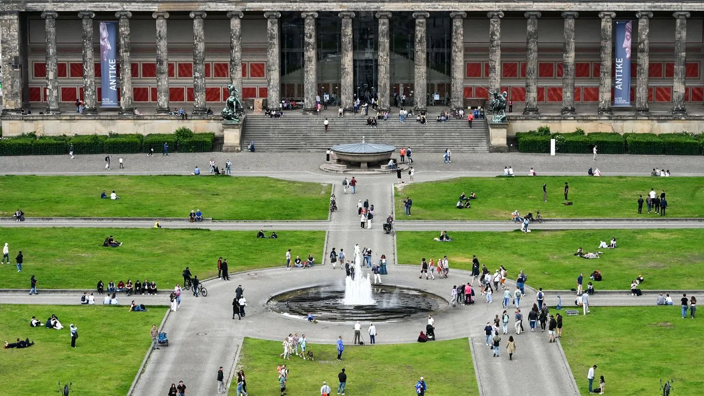 Baustelle auf der Museumsinsel: Altes Museum braucht endlich Generalsanierung