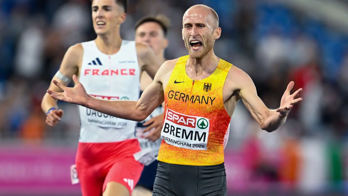 Leichtathletik-EM: Florian Bremm gewinnt stolze Silbermedaille über 5.000 Meter