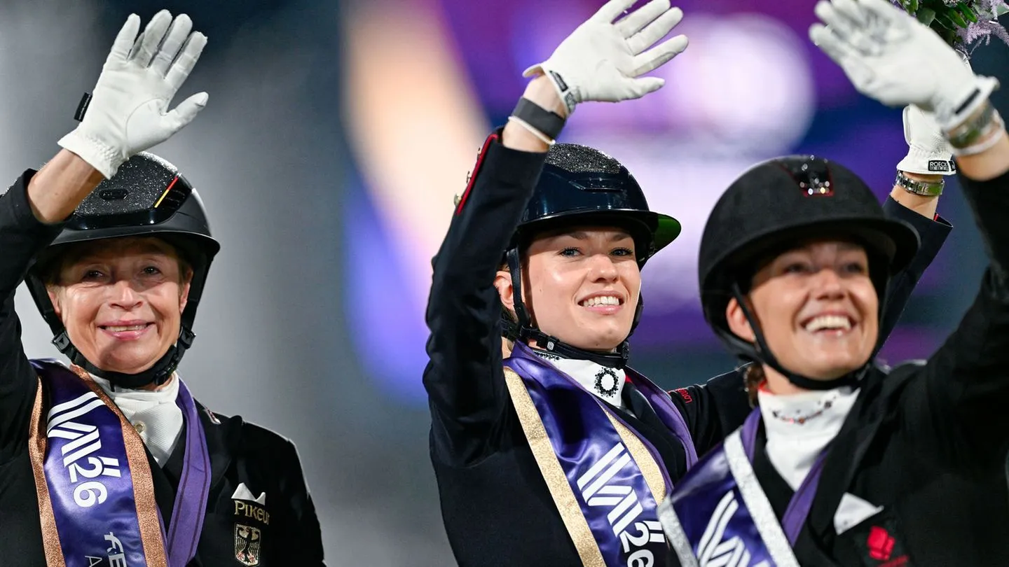 Pferdesport: Reit-WM — 40.000 feiern Werths nächste Medaille