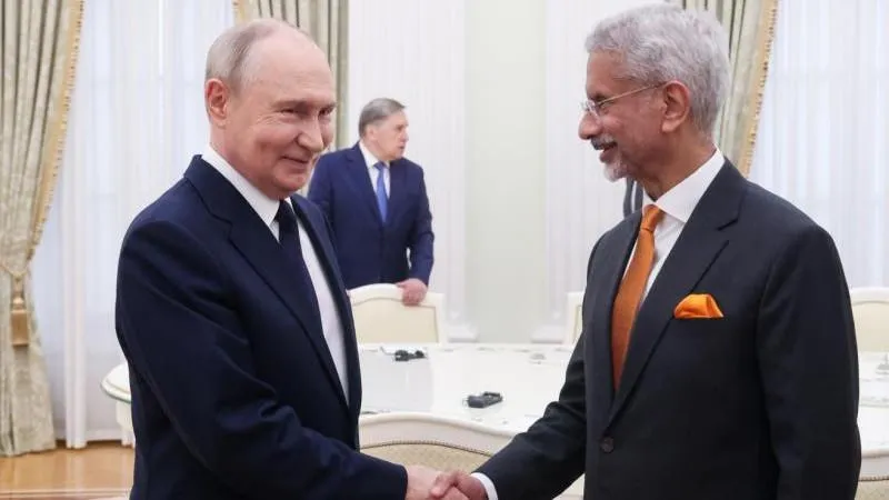 Putin bat Indiens Außenminister, Modi seine besten Wünsche zu übermitteln