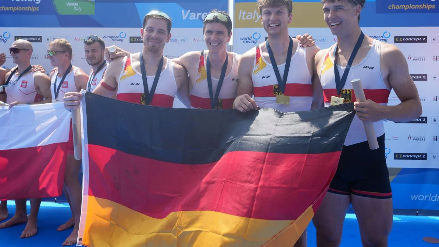 Ruder-EM: Nach 13 Jahren wieder EM-Gold für Deutschland – Zeidler mit starker Bestzeit