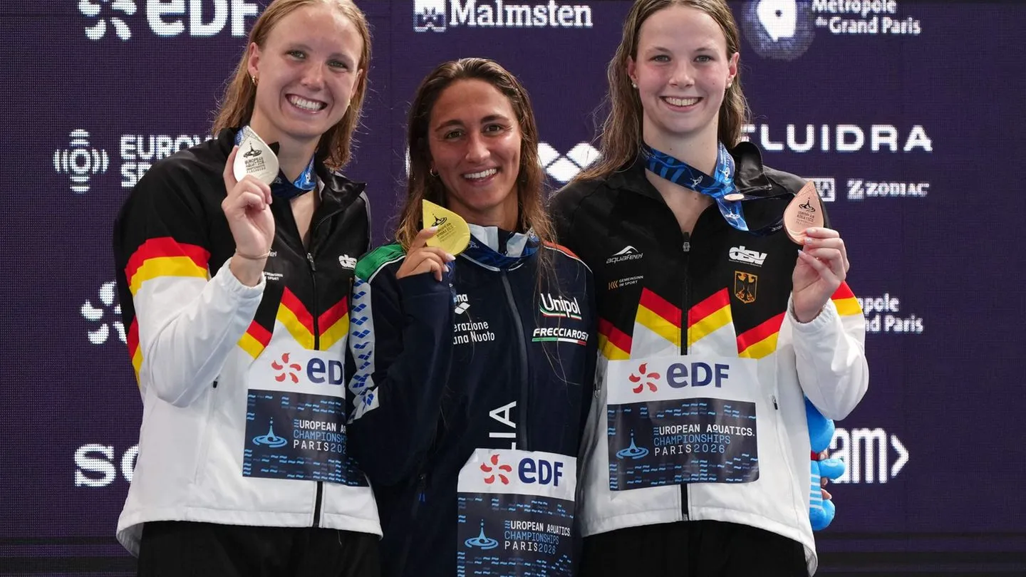 Schwimm-EM: Stolz auf Silber und Bronze — Gose und Werner liefern ab