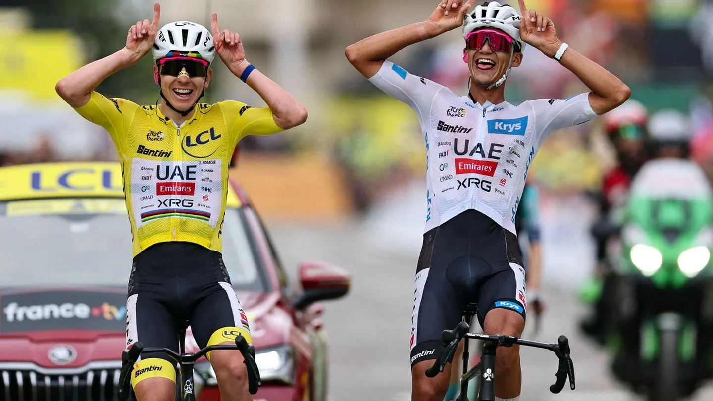 Tour de France: „Können sehr stolz sein“: Pogacar vor fünftem Triumph