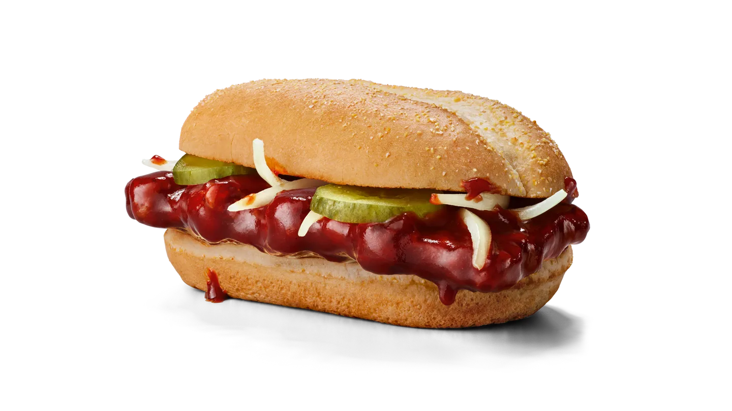 Fast Food: Abschied vom „McRib“ – Kult-Burger nach 37 Jahren vorerst zum letzten Mal erhältlich